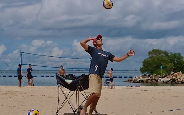 Beach volleyball private class